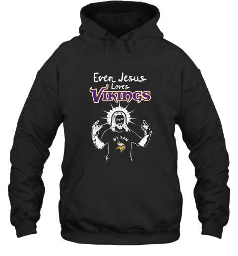 Jesus Loves The Minnesota Vikings   #1 Fan NFL Jesus Loves The Minnesota Vikings   #1 Fan NFL