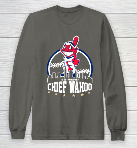Chief Wahoo Shirt Cleveland Indians 1915 Forever Long Sleeve T-Shirt 5