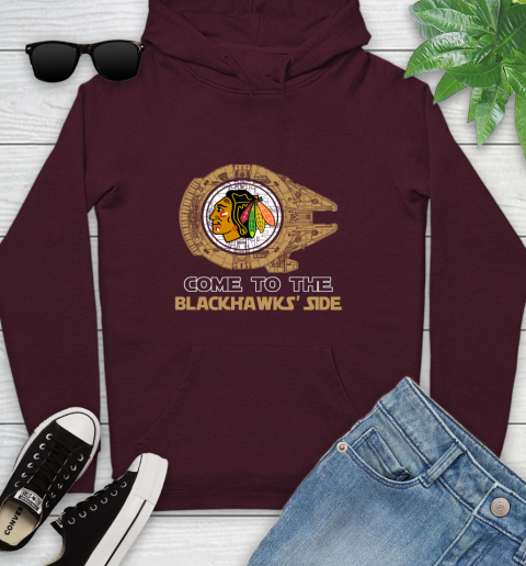 NHL Come To The Chicago Blackhawks Wars Hockey Sports Youth Hoodie 7