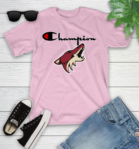 NHL Hockey Arizona Coyotes Champion Shirt Youth T-Shirt 7