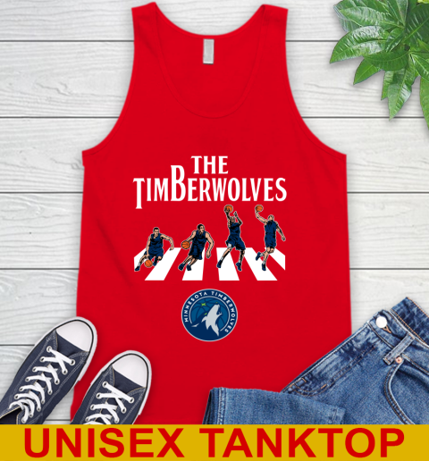 NBA Basketball Minnesota Timberwolves The Beatles Rock Band Shirt Tank Top 5