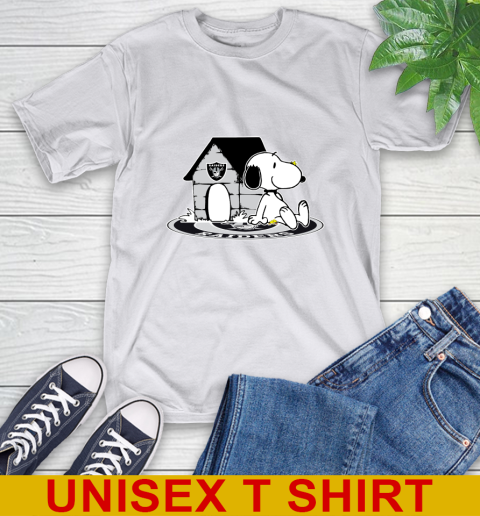 NFL Football Oakland Raiders Snoopy The Peanuts Movie Shirt T-Shirt 12