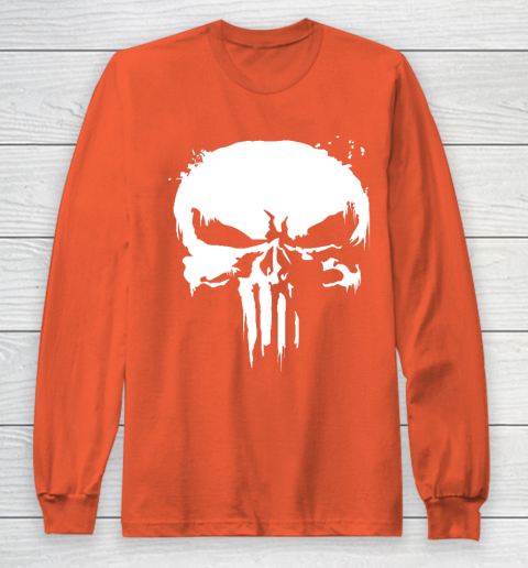 The Punisher Jon Bernthal Frank Castle Punisher Black Essential Long Sleeve T Shirt Tee For Sports