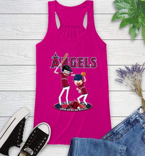 MLB Los Angeles Angels Rick And Morty Baseball 44