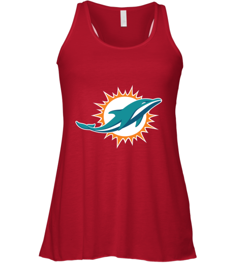 Miami Dolphins NFL Line by Fanatics Branded Aqua Vintage Victory Racerback Tank
