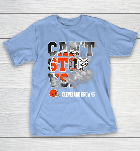 NFL Cleveland Browns Can't Stop Vs T-Shirt 10