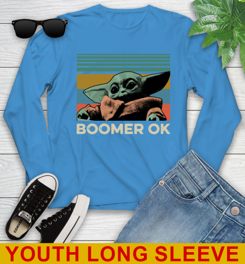 Baby Yoda Boomer OK Star Wars Vintage Shirts 124
