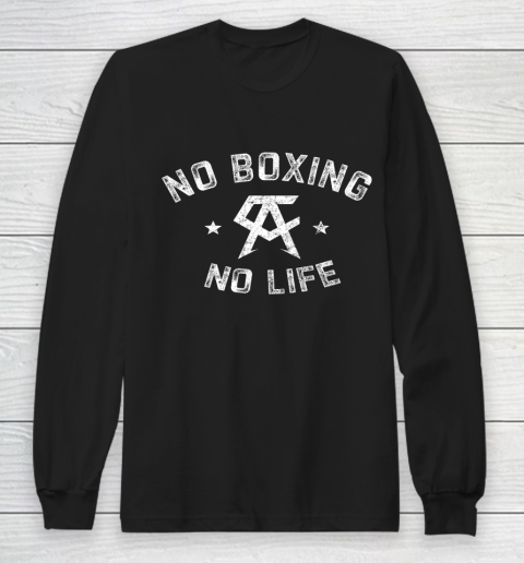 Canelos Funny Saul Alvarez boxer No Boxing No Life Long Sleeve T-Shirt
