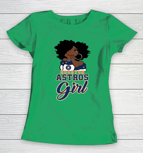 Houston Astross Girl MLB Women's T-Shirt 7