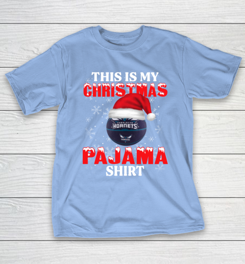 Charlotte Hornets This Is My Christmas Pajama Shirt NBA T-Shirt 10