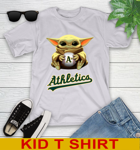MLB Baseball Oakland Athletics Star Wars Baby Yoda Shirt 105
