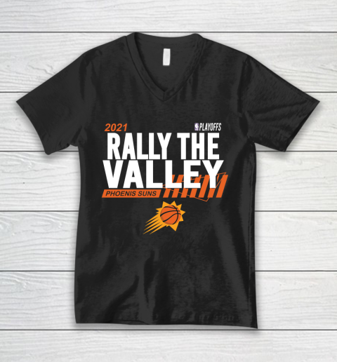 Rally The Valley Phoenixes Suns V-Neck T-Shirt