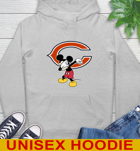 Chicago Bears NFL Football Dabbing Mickey Disney Sports Hoodie 6