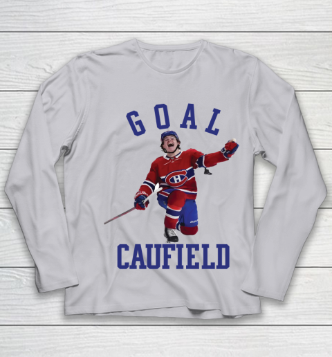 Goal Caufield Shirt Canadiens Youth Long Sleeve 3