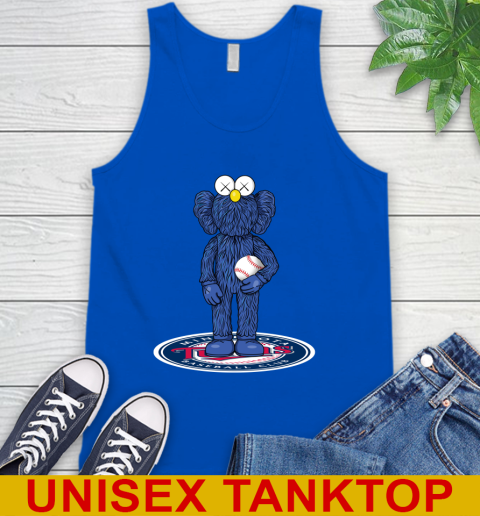 MLB Baseball Minnesota Twins Kaws Bff Blue Figure Shirt Tank Top 5