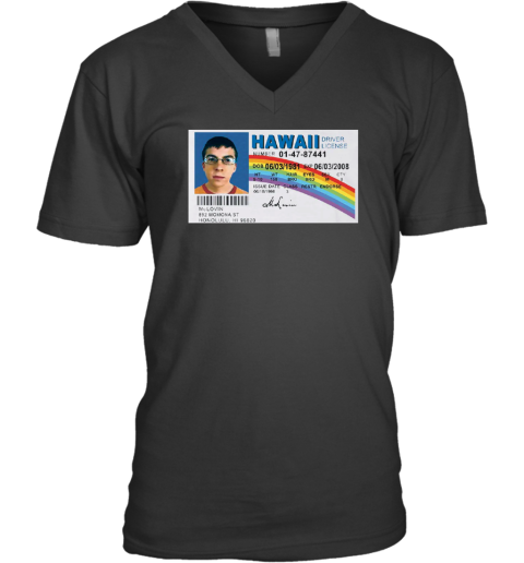 mclovin license shirt