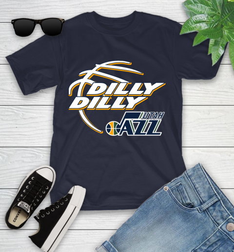 NBA Utah Jazz Dilly Dilly Basketball Sports Youth T-Shirt 3