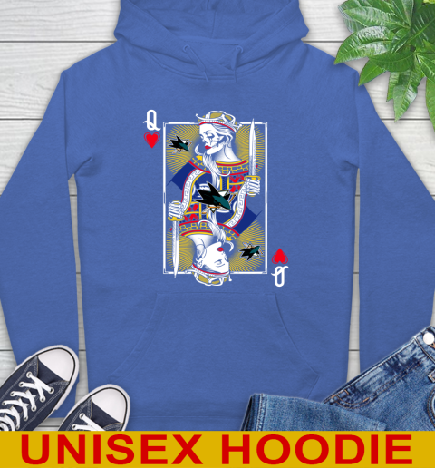 NHL Hockey San Jose Sharks The Queen Of Hearts Card Shirt Hoodie 10 NHL Hockey San Jose Sharks The Queen Of Hearts Card Shirt Hoodie - Image 10