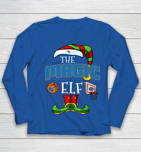 Orlando Magic Christmas ELF Funny NBA Youth Long Sleeve 7