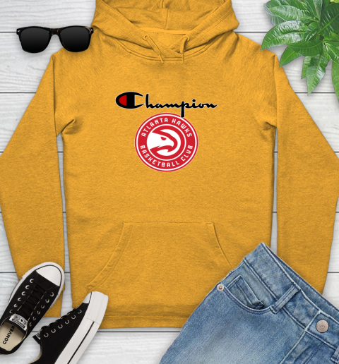 Yellow champion hoodie boys sale