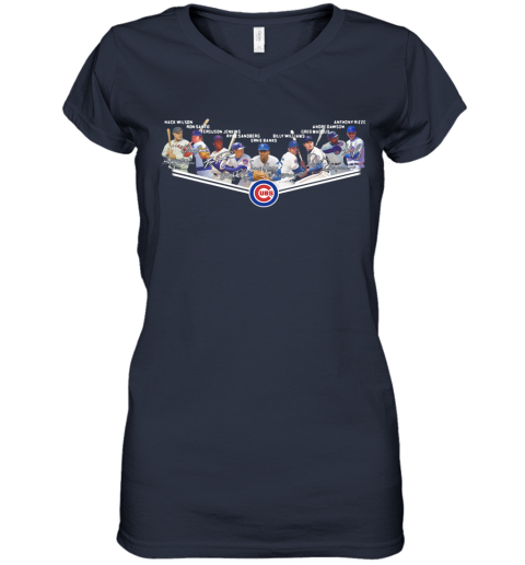 chicago cubs player shirts