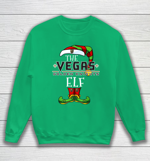 Vegas Golden Knights Christmas ELF Funny NHL Sweatshirt 5