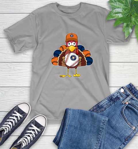 Houston Astros Turkey thanksgiving T-Shirt 6
