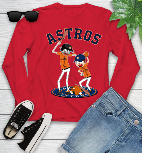 MLB Houston Astros Rick And Morty Baseball 135