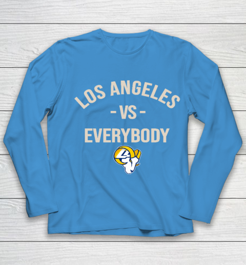 Los Angeles Rams Vs Everybody Youth Long Sleeve - Image 6