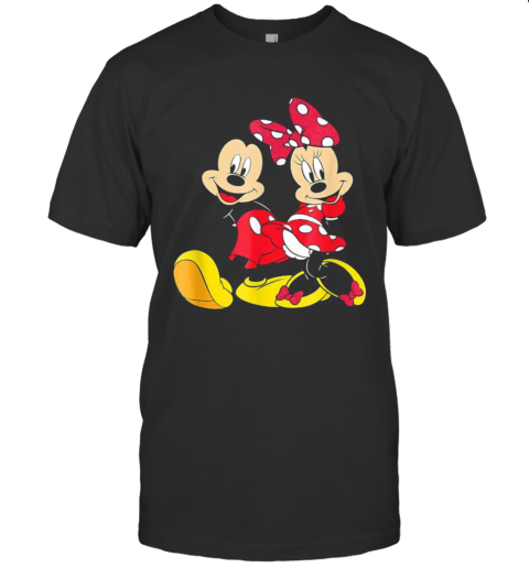 Mickey Mouse And Minnie Mouse T-Shirt