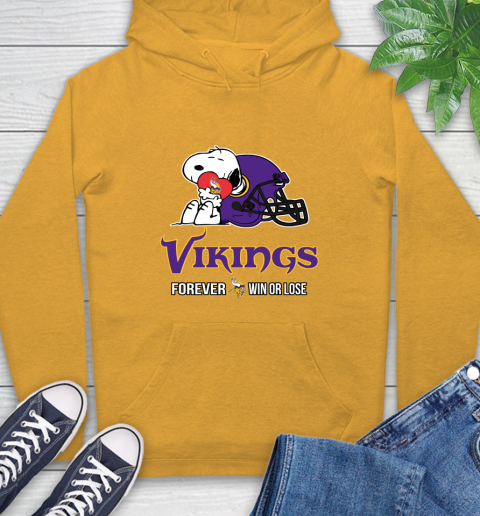 NFL The Peanuts Movie Snoopy Forever Win Or Lose Football Minnesota Vikings 15