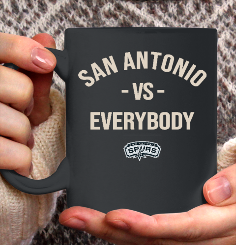 San Antonio Spurs Vs Everybody Ceramic Mug 11oz 2