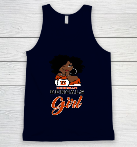 Cincinnati Bengals Girl NFL Tank Top 3
