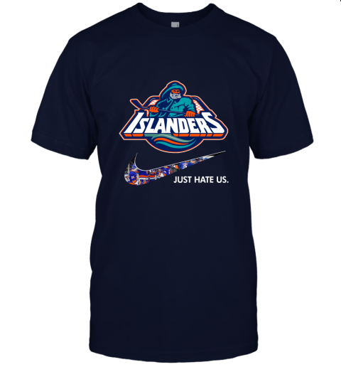 NHL Team New York Islanders x Nike Just Hate Us Hockey Unisex Jersey Tee