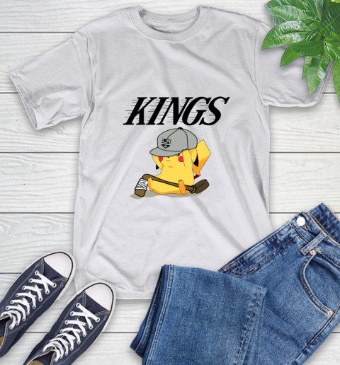 NHL Pikachu Hockey Sports Los Angeles Kings T-Shirt 12