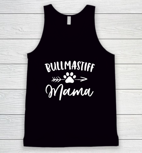 Dog Mom Shirt Bullmastiff Mama Bullmastiff Lover Owner Gift Dog Mom Mother Tank Top