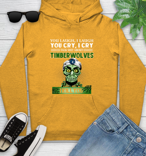 NBA Talk Shit About Minnesota Timberwolves Thunder I Kill You Achmed The Dead Terrorist Jeffrey Dunham Basketball Youth Hoodie 2