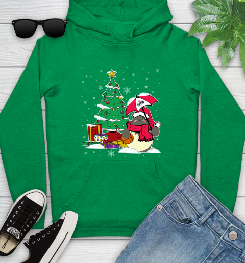 Los Angeles Lakers NBA Basketball Cute Tonari No Totoro Christmas Sports (2) Youth Hoodie 9