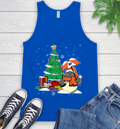 Philadelphia Flyers NHL Hockey Cute Tonari No Totoro Christmas Sports Tank Top 4