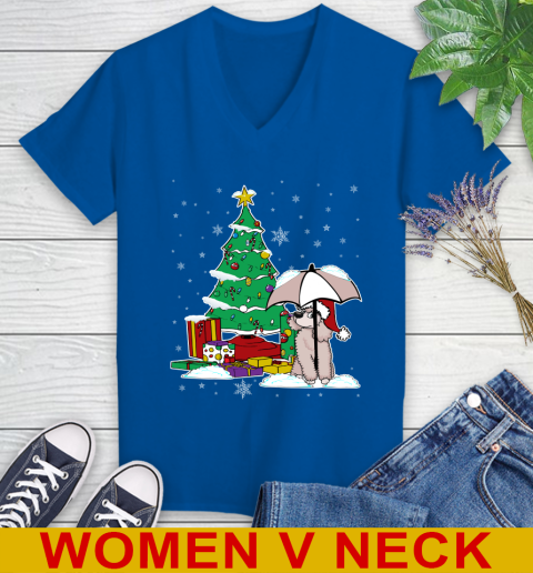Poodle Christmas Dog Lovers Shirts 81