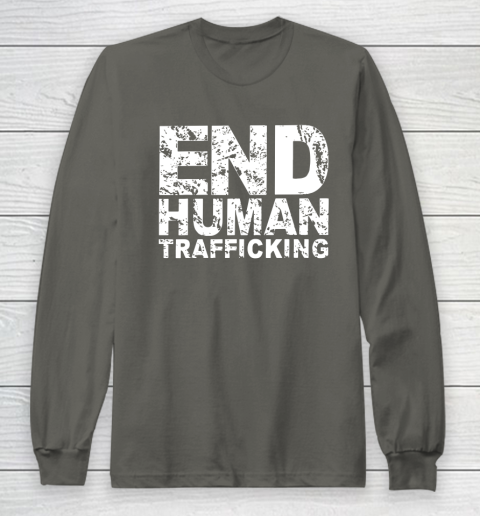 End Human Trafficking Shirt Long Sleeve T-Shirt 5