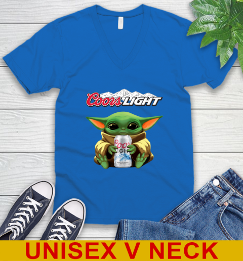 Star Wars Baby Yoda Hugs Coors Beer Shirt 54