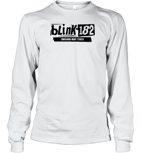 Ian Williams Blink182 Chicago May 7 2023 Long Sleeve T
