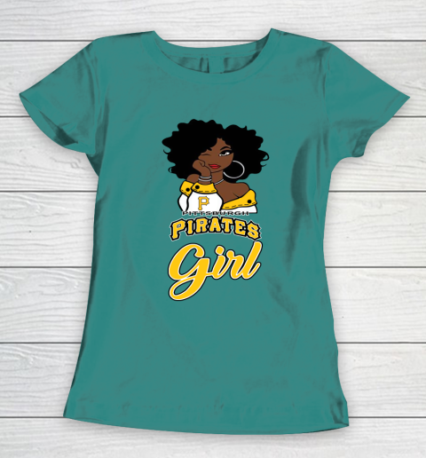 Pittsburgh Piratess Girl MLB Women's T-Shirt 12