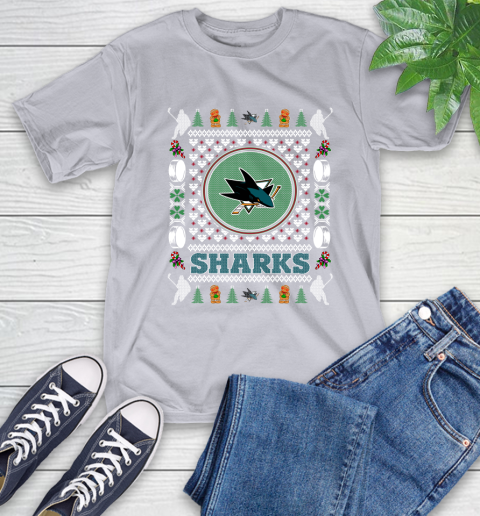 San Jose Sharks Merry Christmas NHL Hockey Loyal Fan Ugly Shirt 6