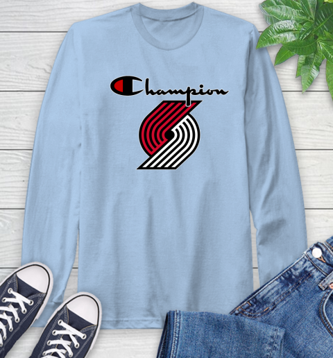NBA Basketball Portland Trail Blazers Champion Shirt Long Sleeve T-Shirt 6