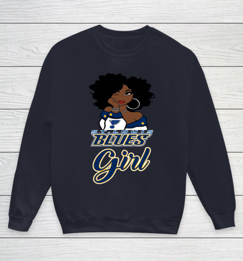 St.Louis Blues Girl NHL Youth Sweatshirt 3