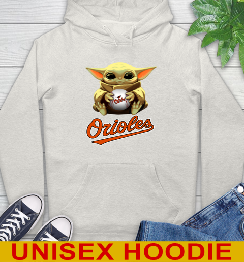 MLB Baseball Baltimore Orioles Star Wars Baby Yoda Shirt 24
