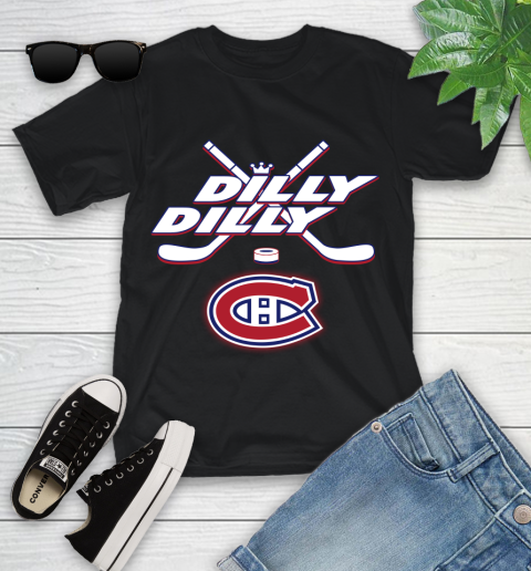 NHL Montreal Canadiens Dilly Dilly Hockey Sports Youth T-Shirt 2