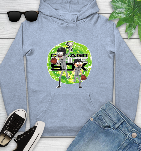 MLB Chicago White Sox Rick And Morty Baseball Sports Youth Hoodie 10